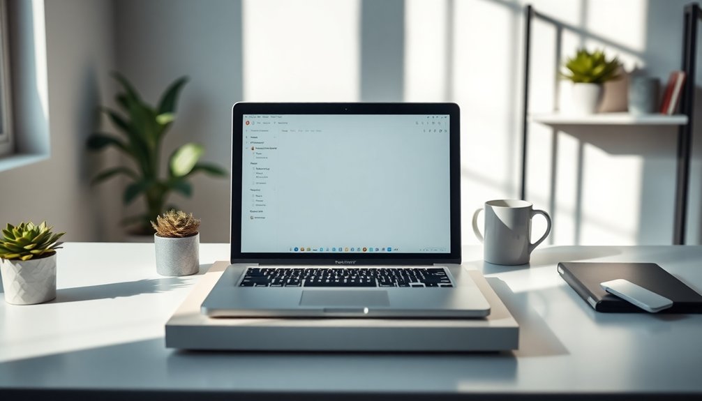 clutter free digital organization