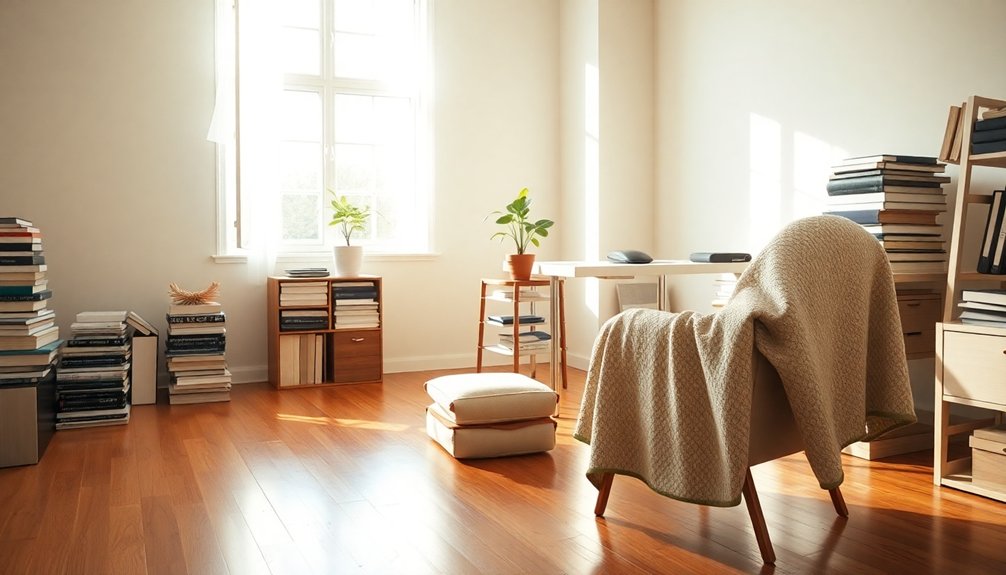 daily cleaning and organizing