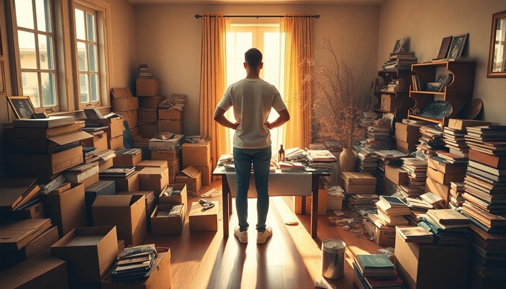 emotional challenges of decluttering
