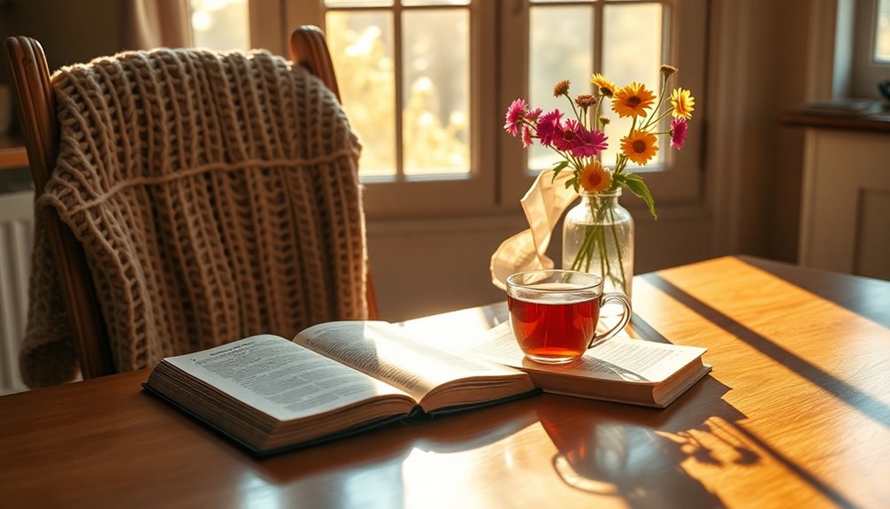 mindful morning reading habits