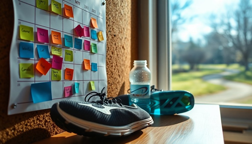 consistent running habit tracking