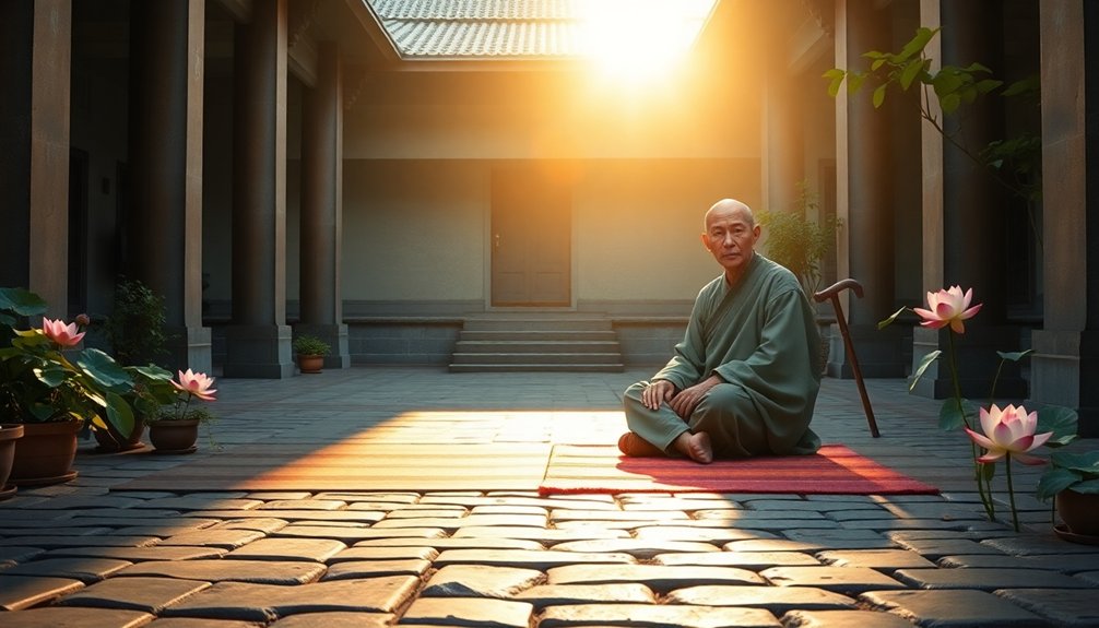 monk s resilience in adversity