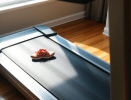 running barefoot on treadmill