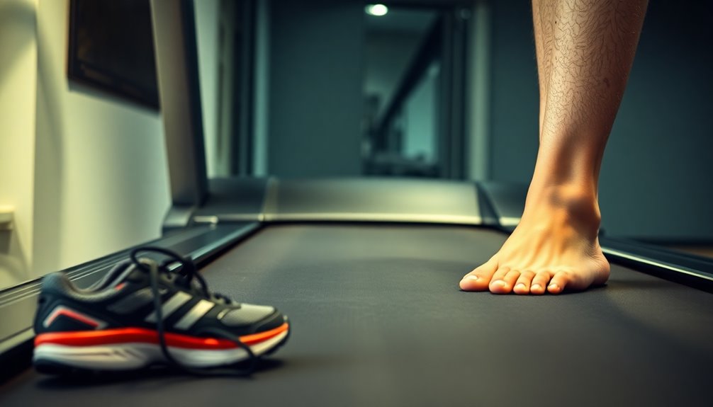 barefoot treadmill injury risks