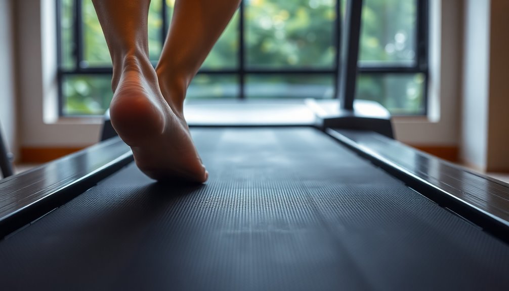 barefoot treadmill running benefits