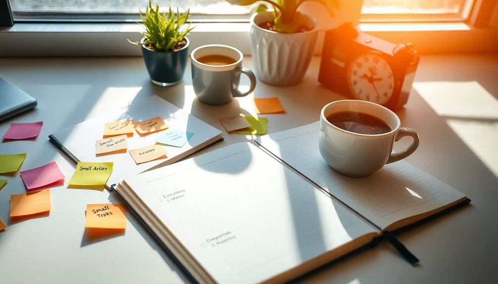 breaking goals into tasks