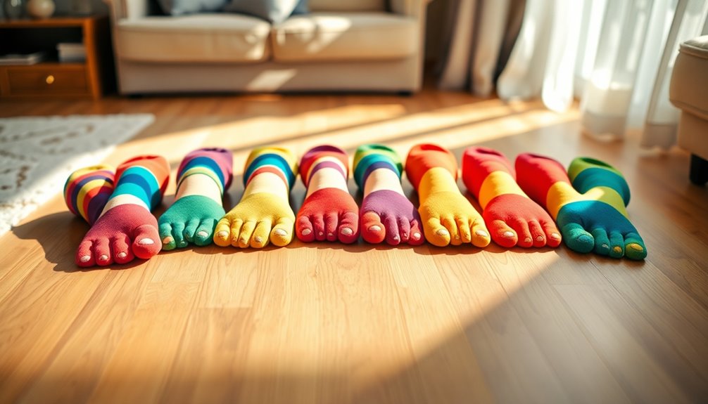 comfortable flexible toe alignment