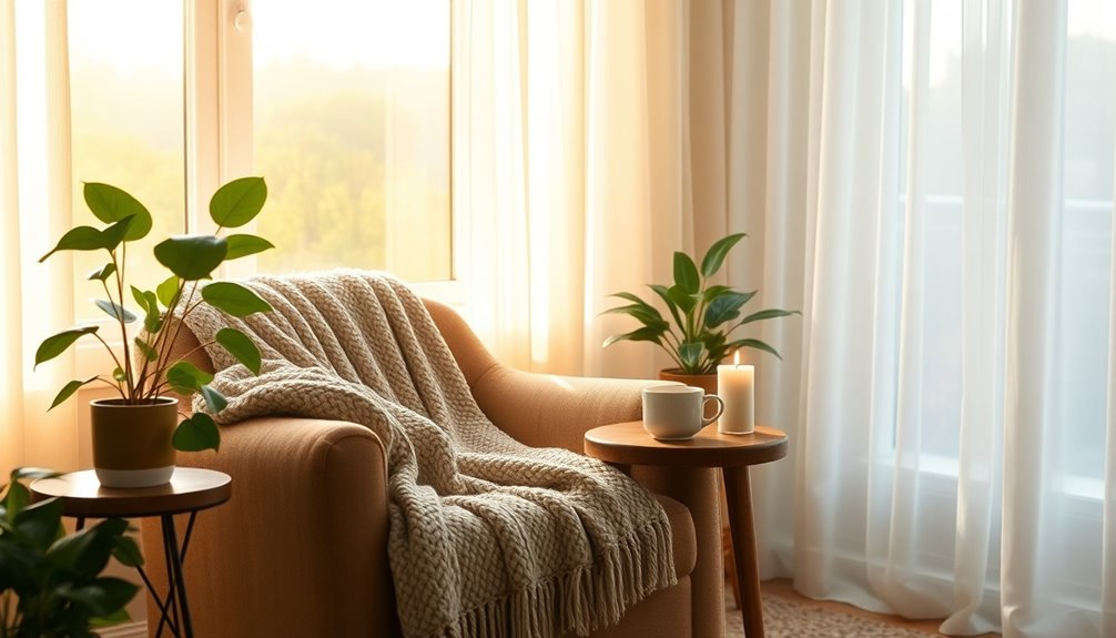 declutter for a serene atmosphere