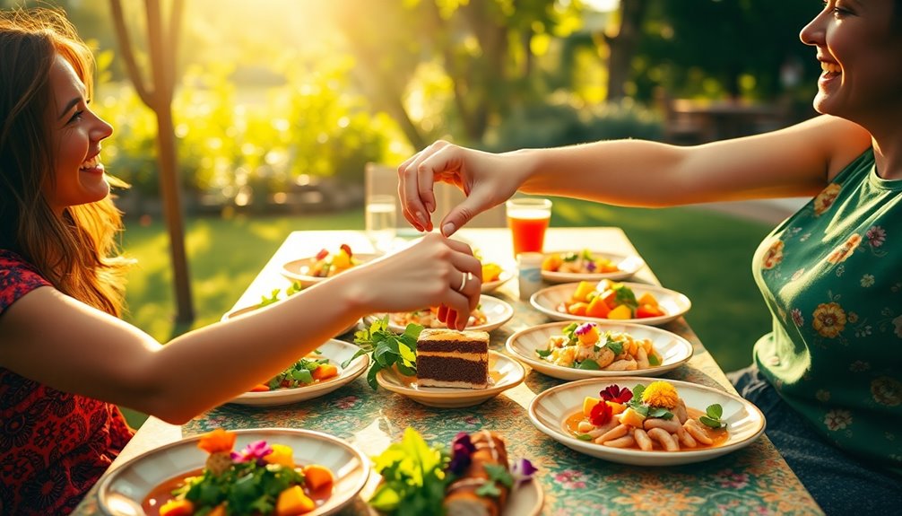 love shapes food choices