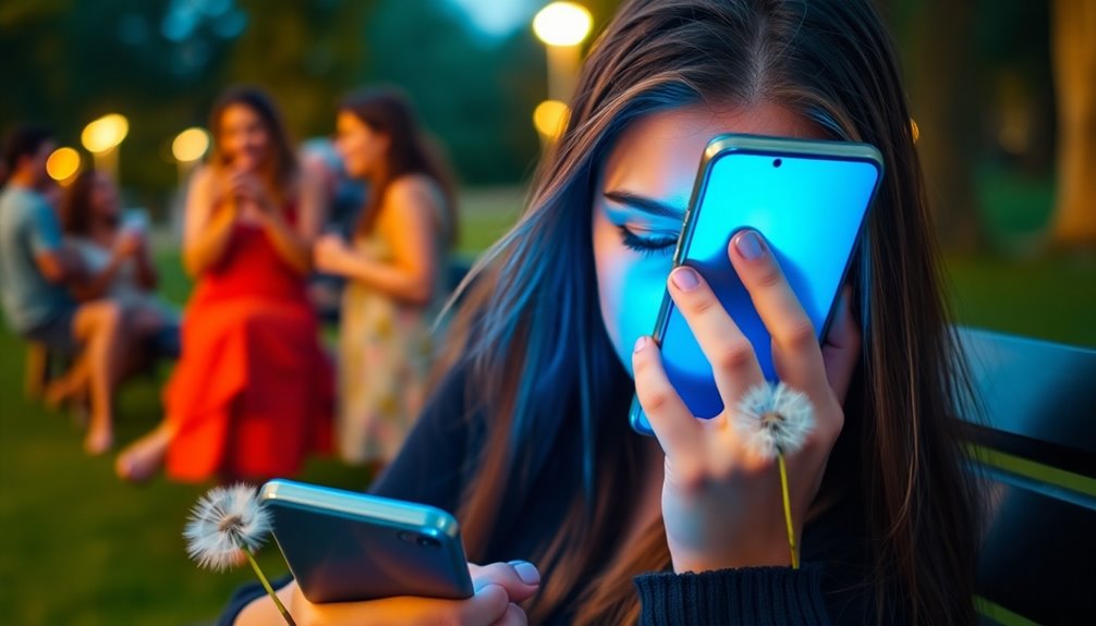 social media affects self esteem