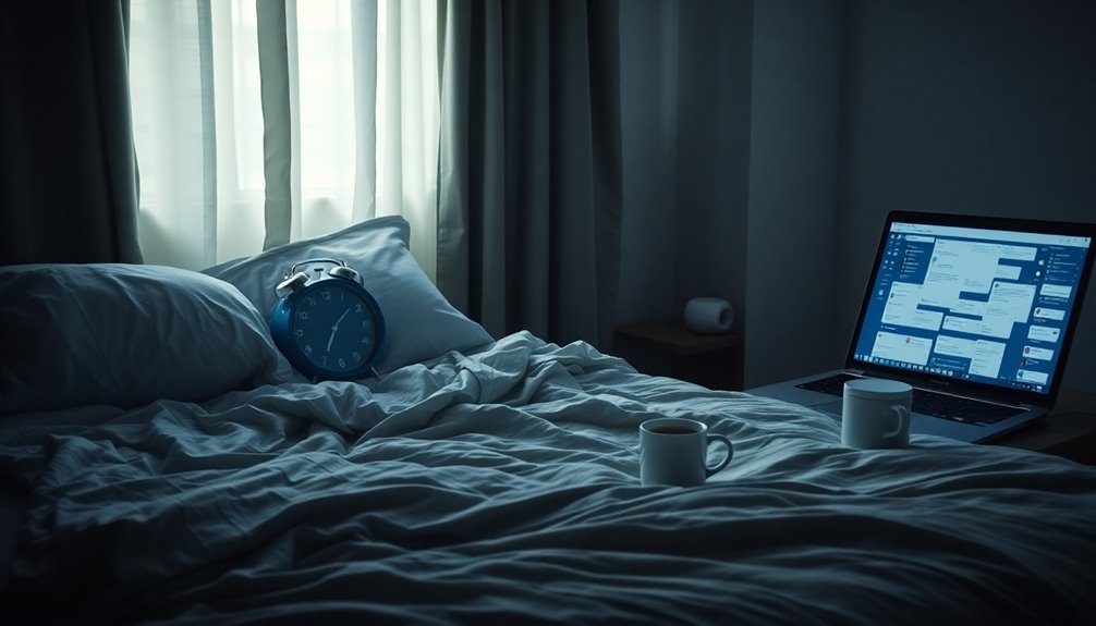 stress disrupts sleep cycle