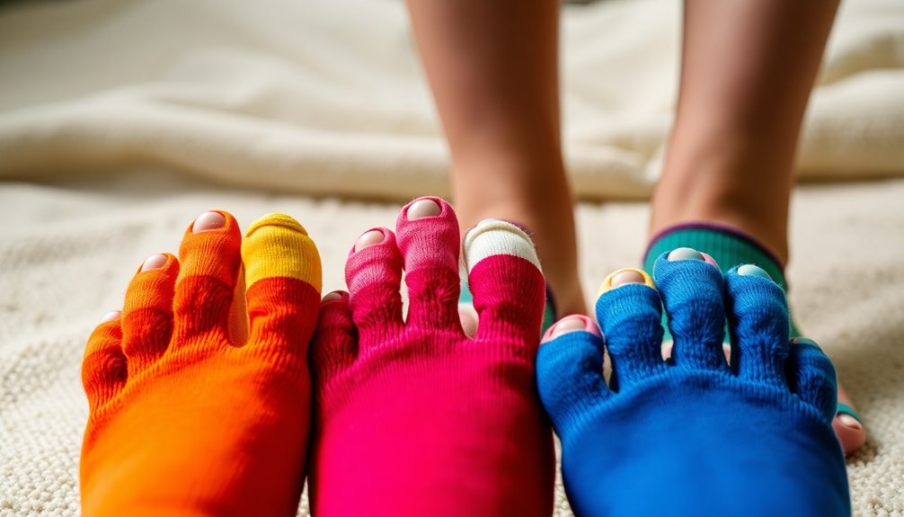 unique individual toe hosiery