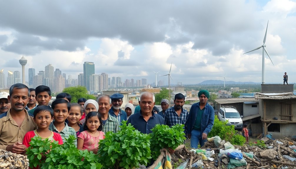 climate justice through community support