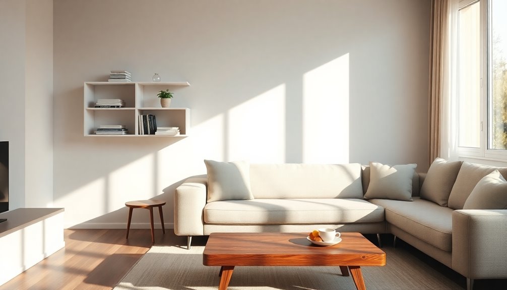 declutter for a peaceful environment