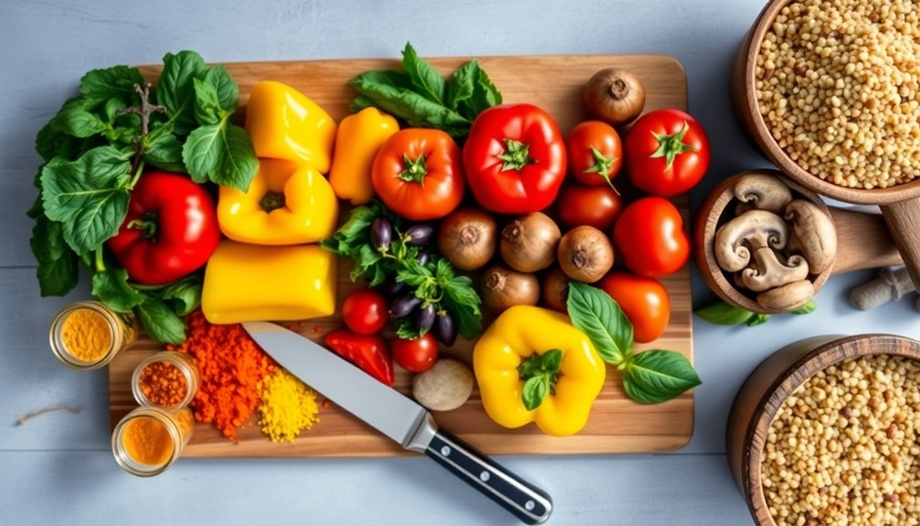 flavorful vegetarian meal essentials