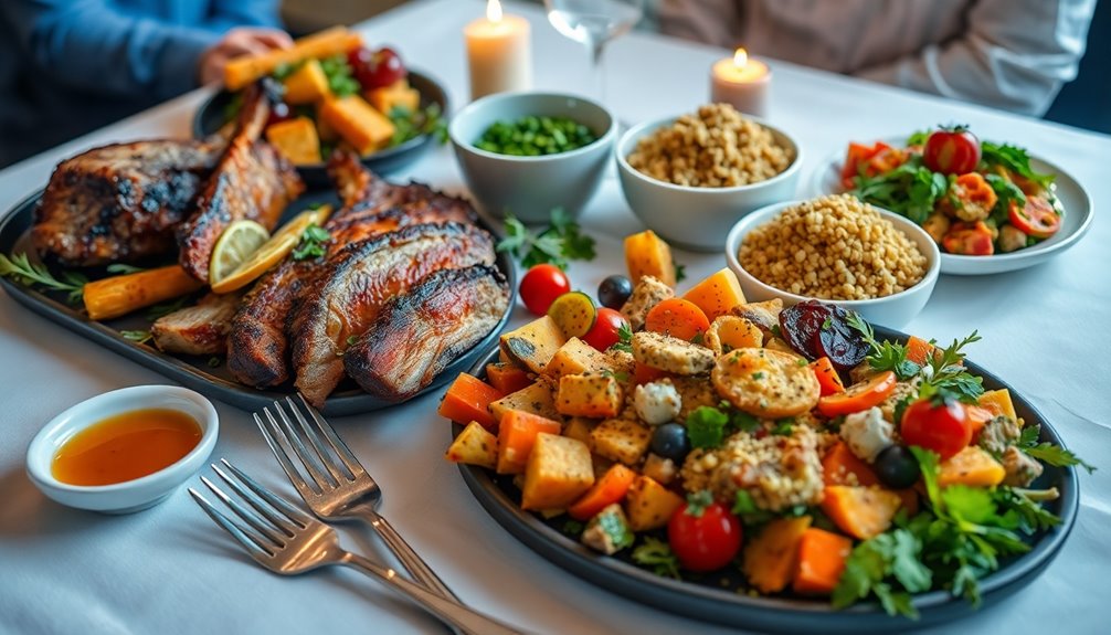 harmonizing meat and plants