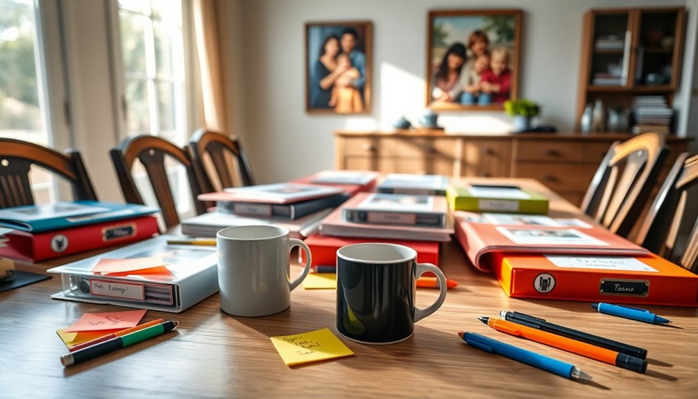 organized family life management