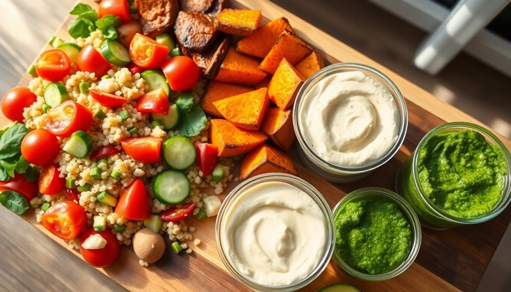 prep ahead plant based meals