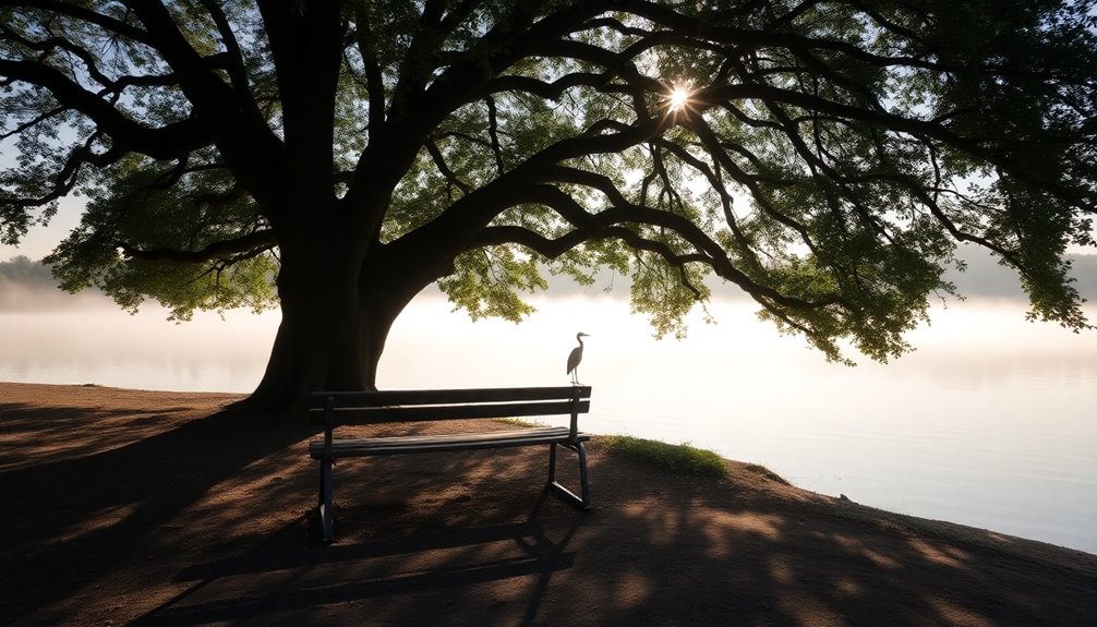 stillness fosters clarity and awareness