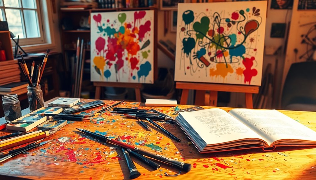 structured spontaneity enhances creativity