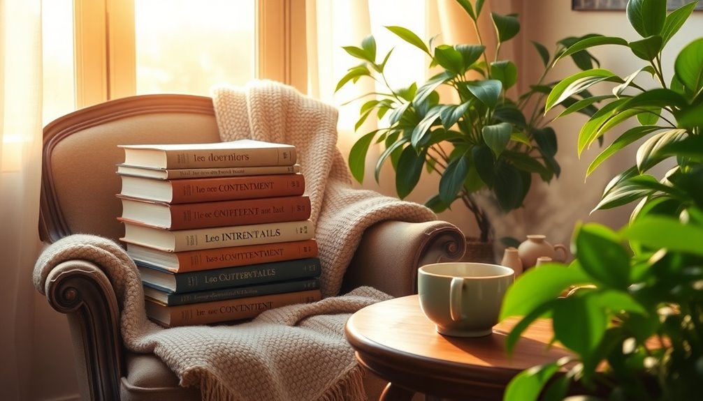 curated books for contentment