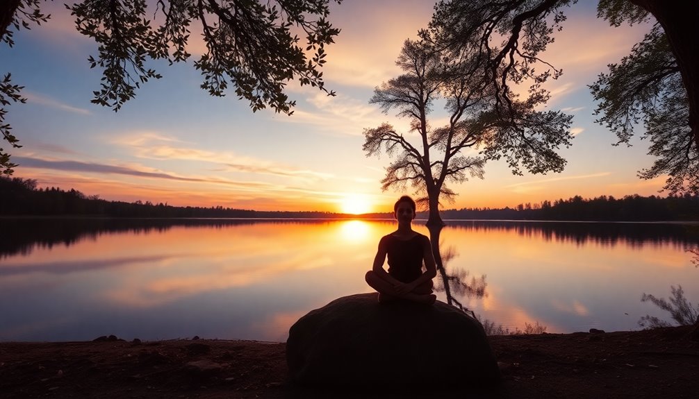 embracing tranquility amidst noise