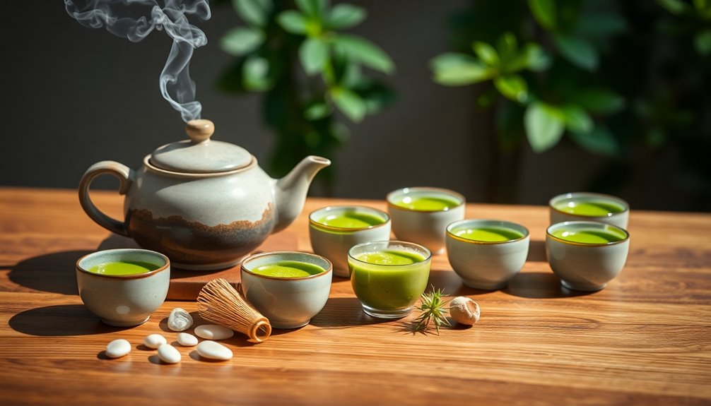 mindful tea grounding ritual