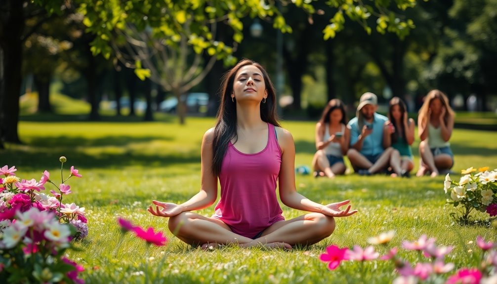 mindfulness enhances present awareness