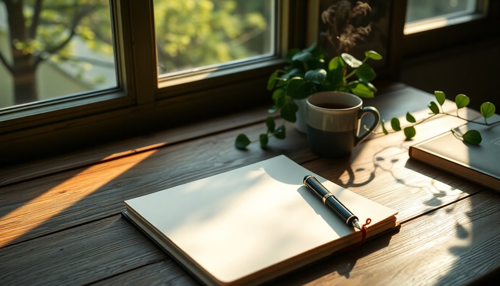 mindfulness through journaling practice