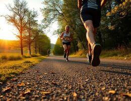 running teaches life resilience