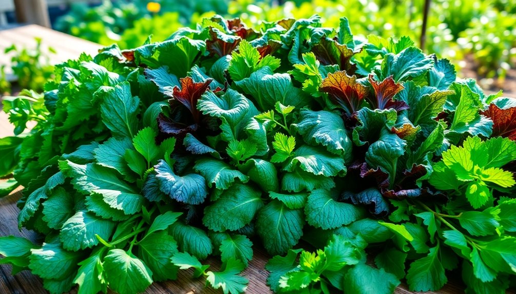 seasonal leafy greens benefits