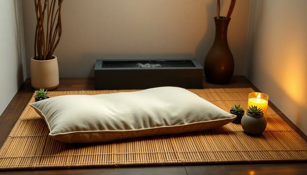 serene sensory grounding sanctuary